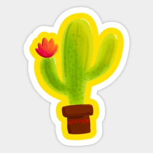 Cactus love Sticker